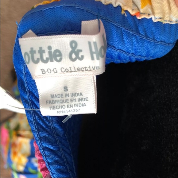 NWT Lottie & Holly B-O-G Collective Floral Crop Top & Shorts Set Skort w Ruffles - Picture 7 of 12